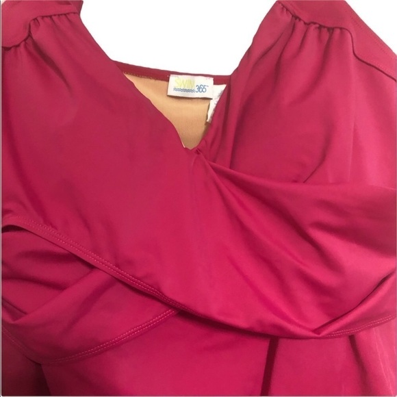 Swim 365 pink tankini swimsuit 20w - Picture 5 of 14